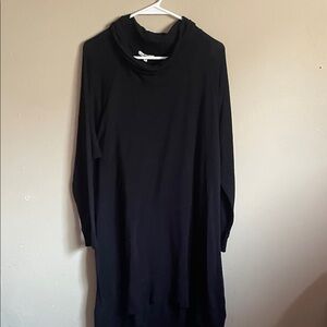 Charlotte Russe Black Long Sleeve Dress